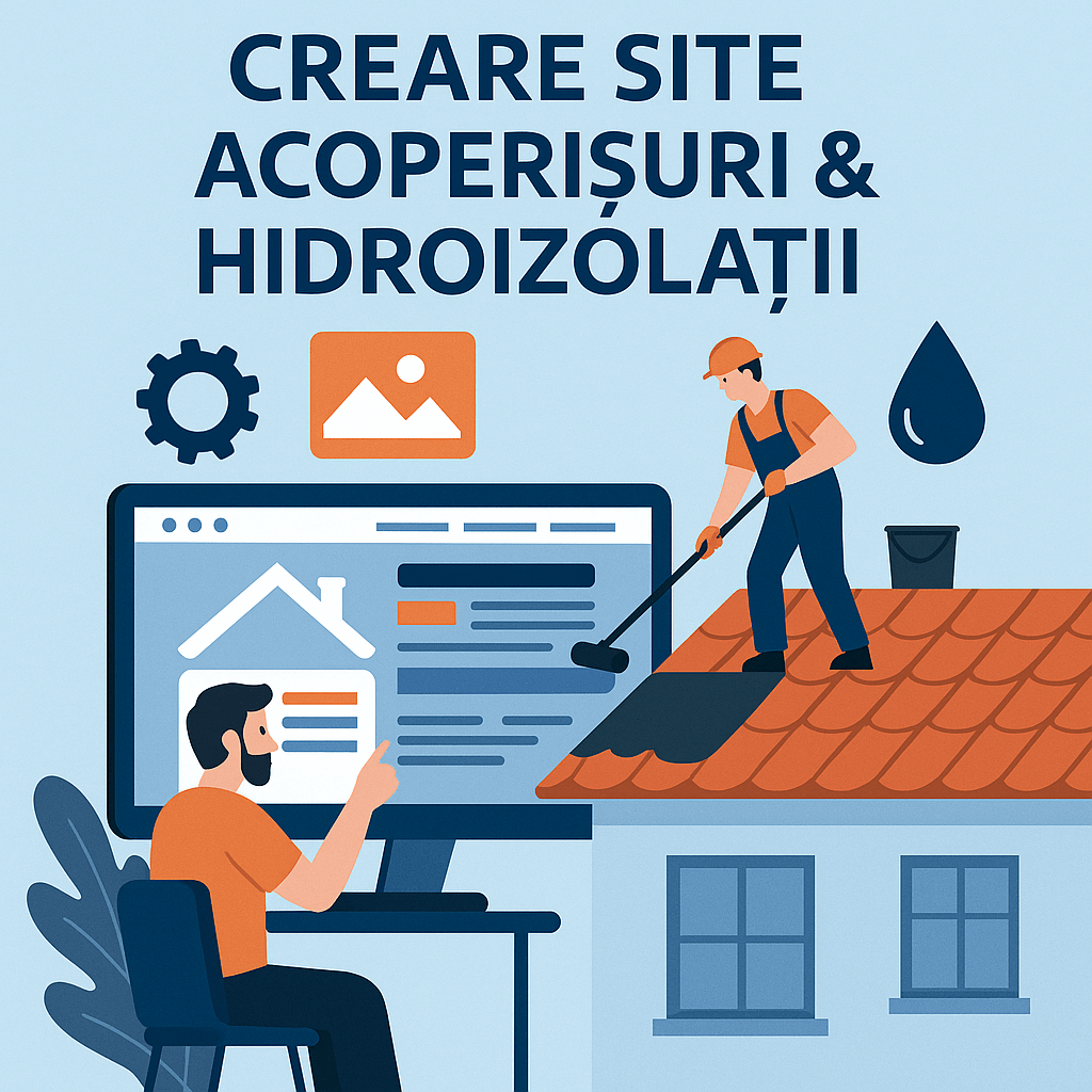 Creare Site Acoperișuri și Hidroizolații: Ghidul SEO pentru a Domina Căutările Locale 1 Creare Site Acoperisuri