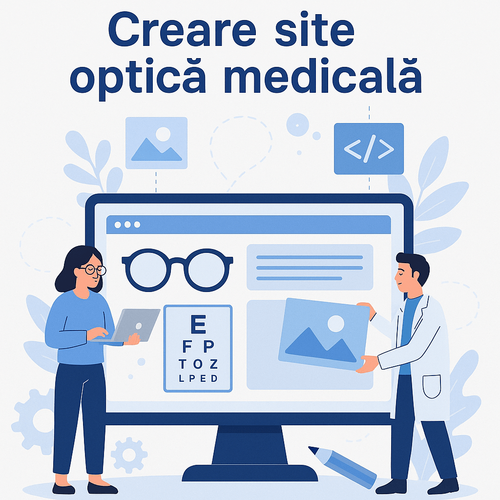 Creare Site Optica Medicala: Design, funcționalități și strategii SEO pentru succes online 1 Creare Site Optica Medicala
