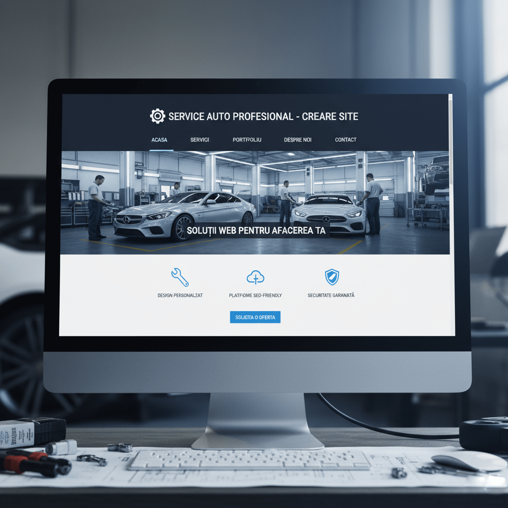 Creare Site Service Auto – Cum să atragi mai mulți clienți 3 Creare site service auto