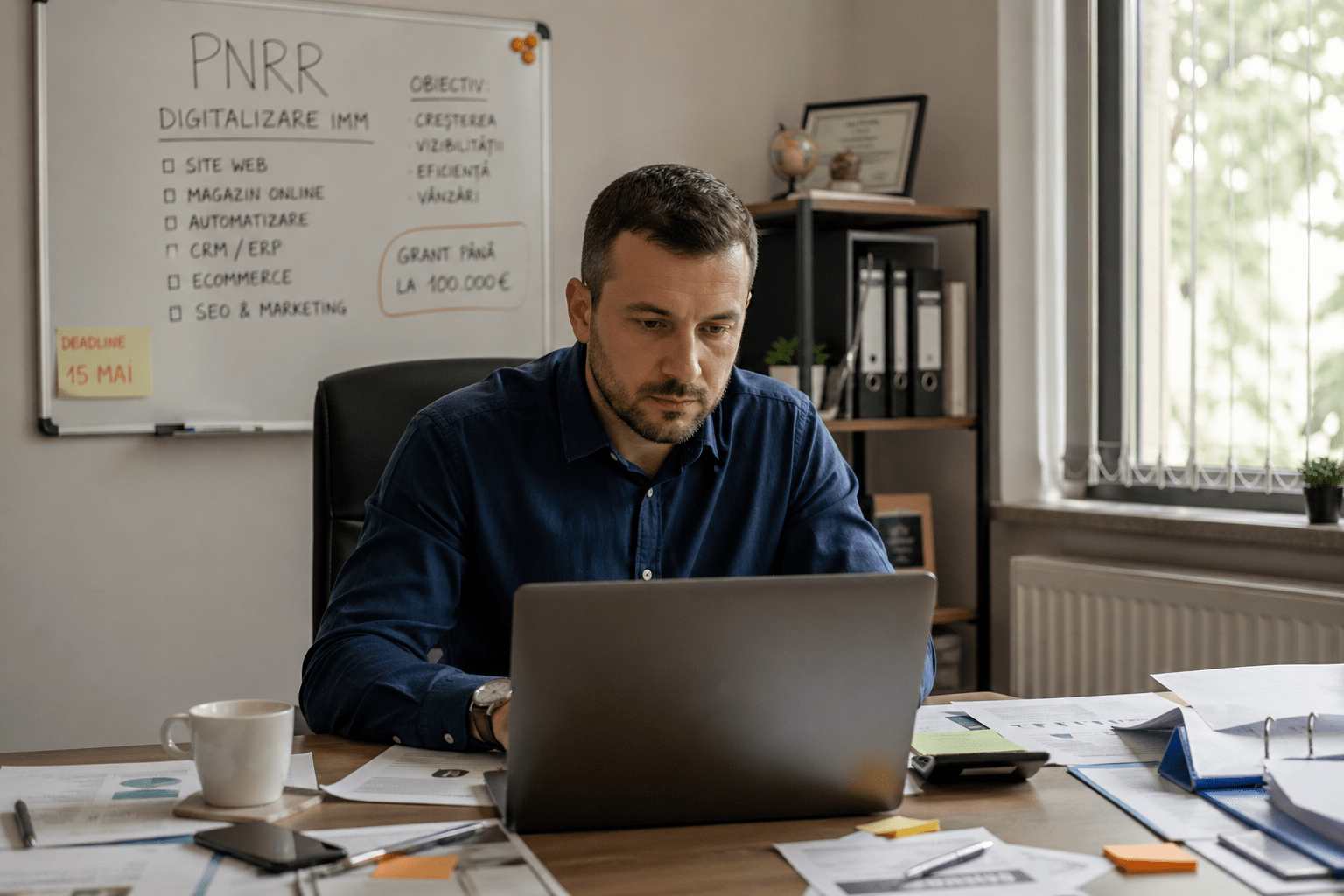 Creare site web pentru Granturi pentru Digitalizare IMM (PNRR) – Ghid complet 2026 2 creare site digitalizare IMM